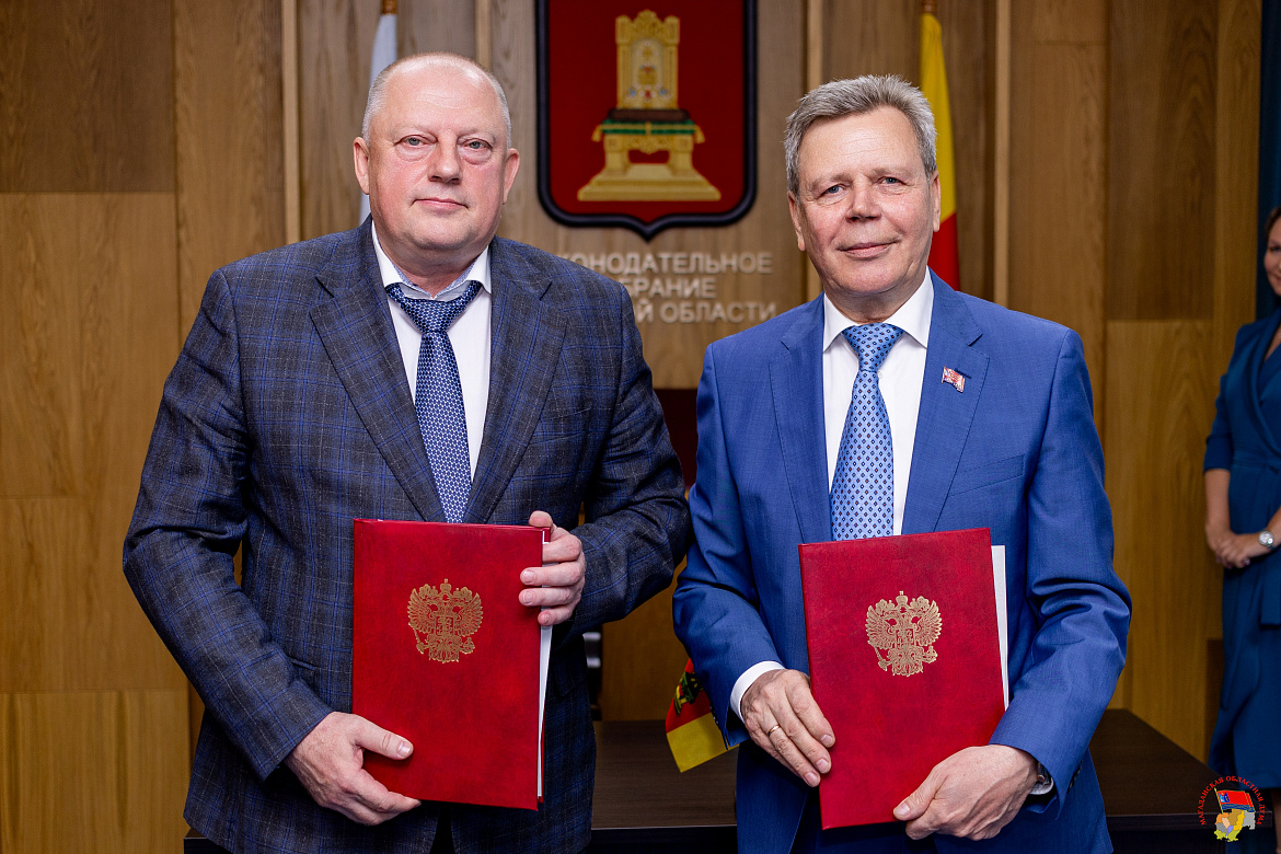 Спикеры заксобраний Магаданской и Тверской областей заключили соглашение о межпарламентском сотрудничестве