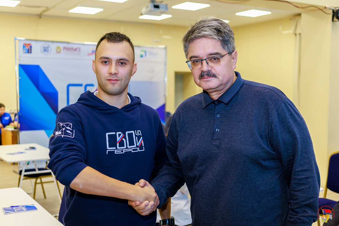 Анатолий Широков выступил наставником для одного из участников программы «СВОи Герои 49»