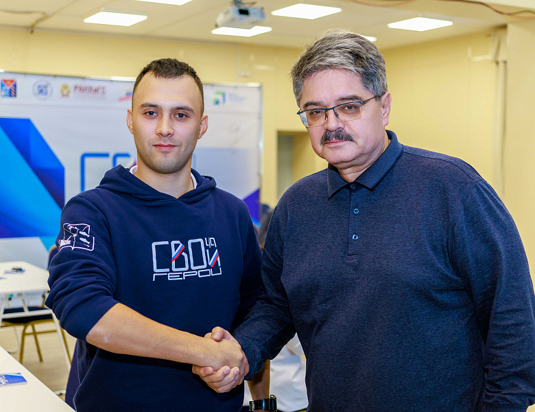 Анатолий Широков выступил наставником для одного из участников программы «СВОи Герои 49»