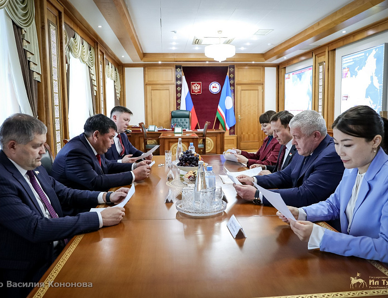 Алексей Еремеев провел встречу с членами Парламентской Ассоциации "Дальний Восток и Забайкалье"